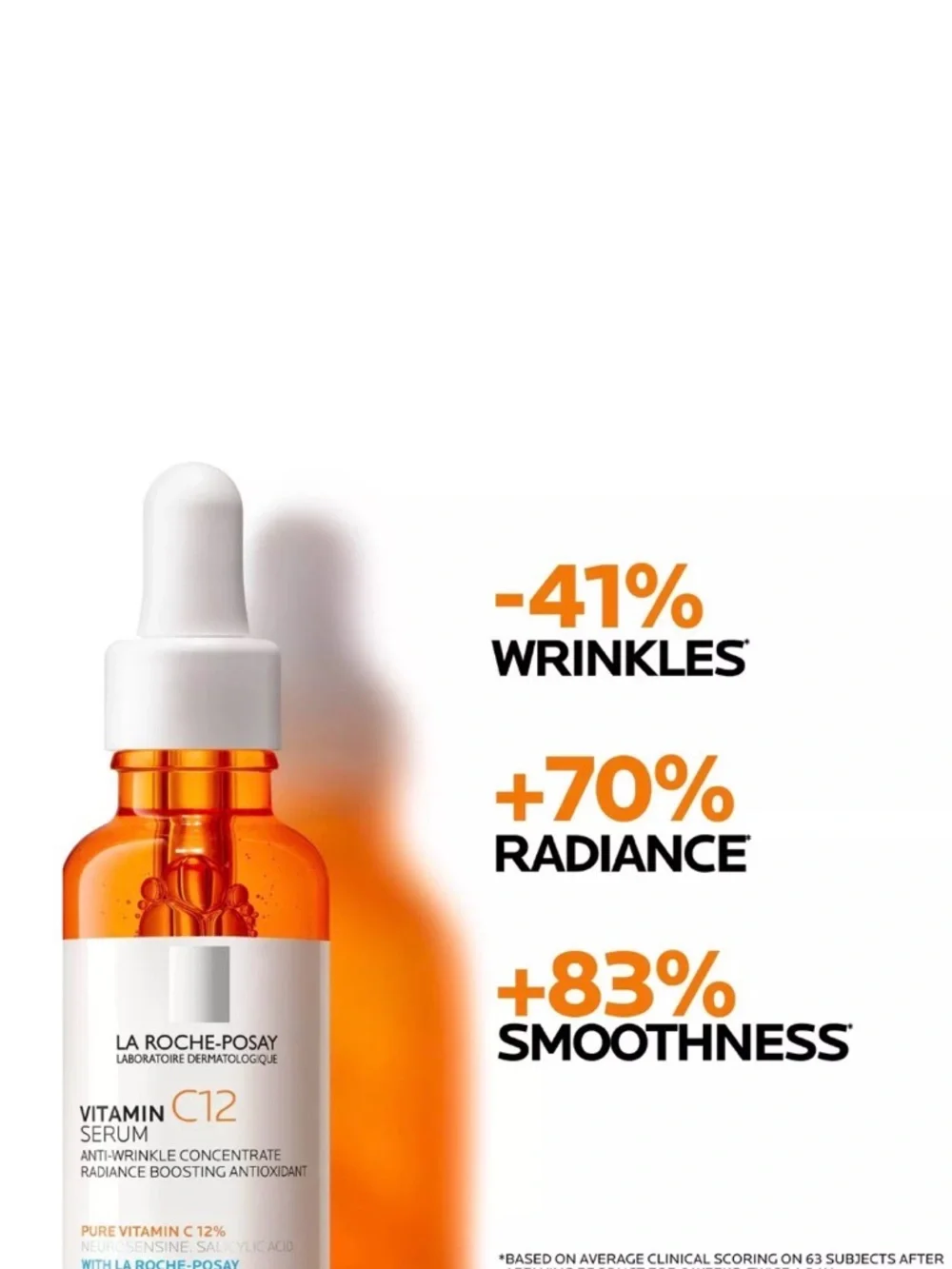 La Roche-Posay 12% Pure Vitamin C Anti-Aging Face Serum NEW